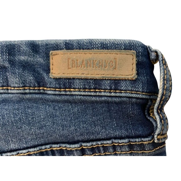 Blank NYC Women's size 26 The Great Jones Skinny Ripped Cuff Jeans Mid Rise - Picture 10 of 11